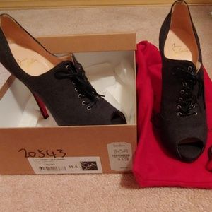Christian Louboutin Lady Derby 120 Flannel